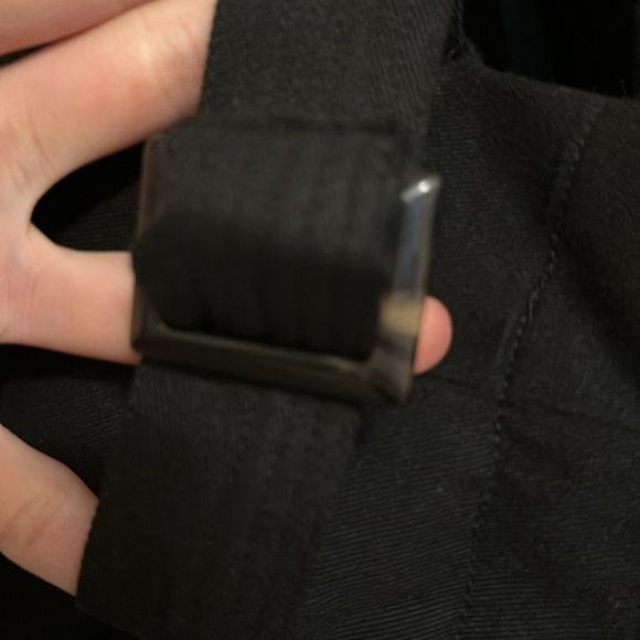 Cleobella Black Coat Lightweight Size L/XL Organic Cotton Jacket NWT - Picture 7 of 7